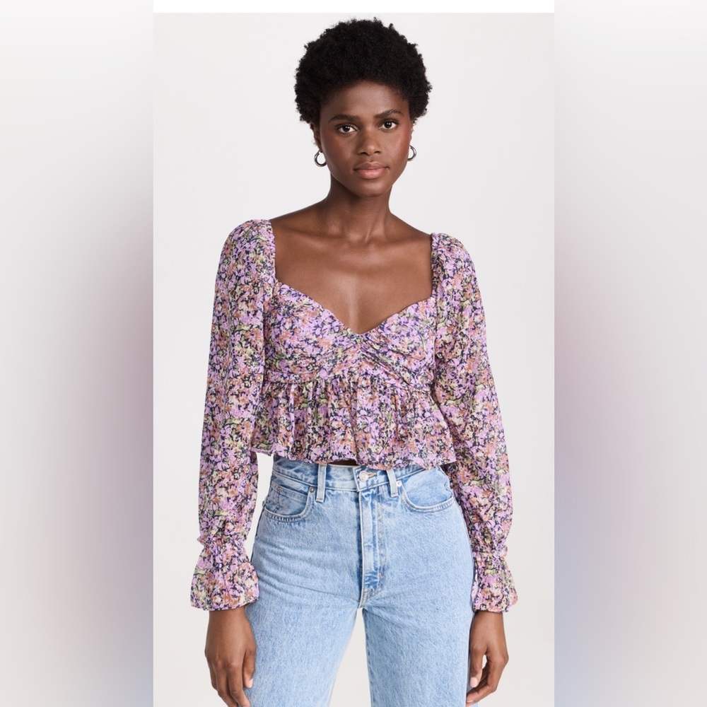 NWOT Astr the Label Luann Top